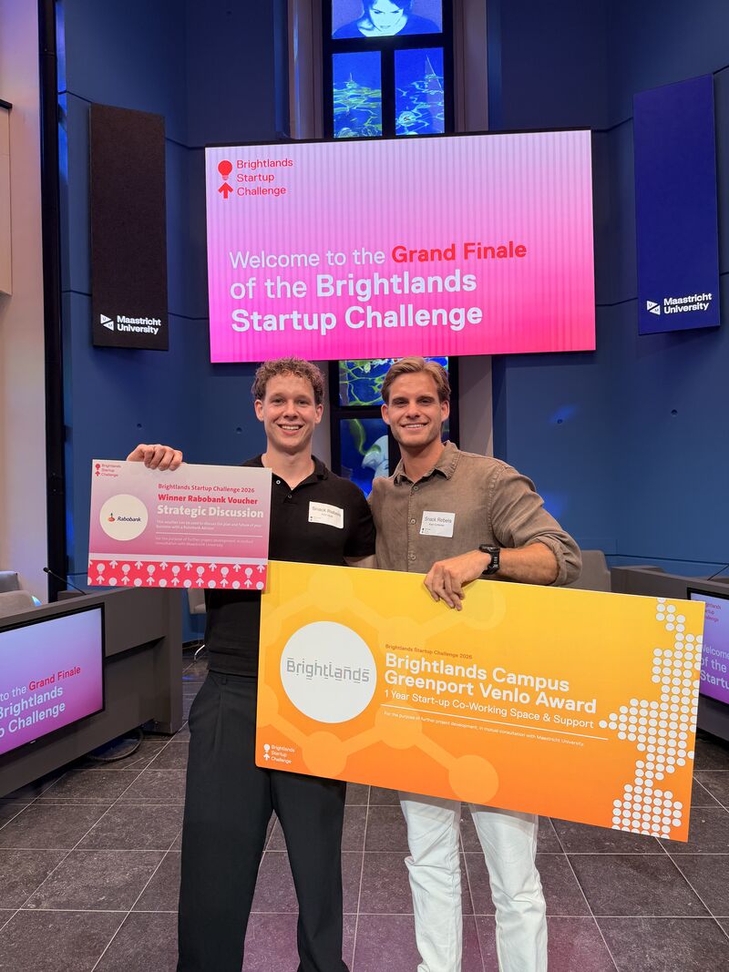 Finalist Brightlands Startup Challenge